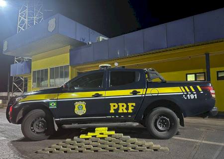 Boliviano é preso pela PRF com 47 kg de cocaína em Corumbá